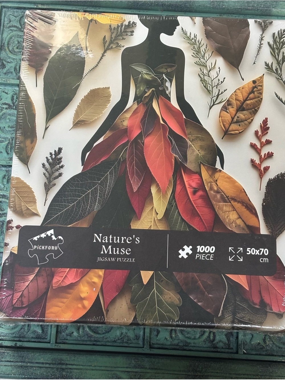 Nature’s Muse 1000 Piece Jigsaw Puzzle Sealed 50x70 cm Autumn Leaves Art